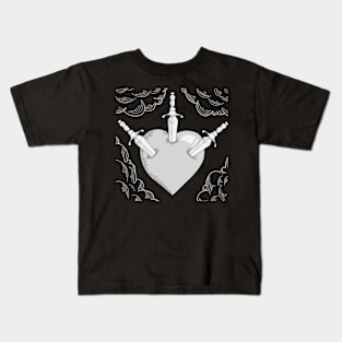 Three of Swords Kids T-Shirt